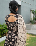 Midnight Bloom Kalamkari - LD255