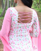 White & Blush Floral - LD210