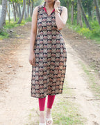 Ethnic Motif Cotton Kurti - LD216