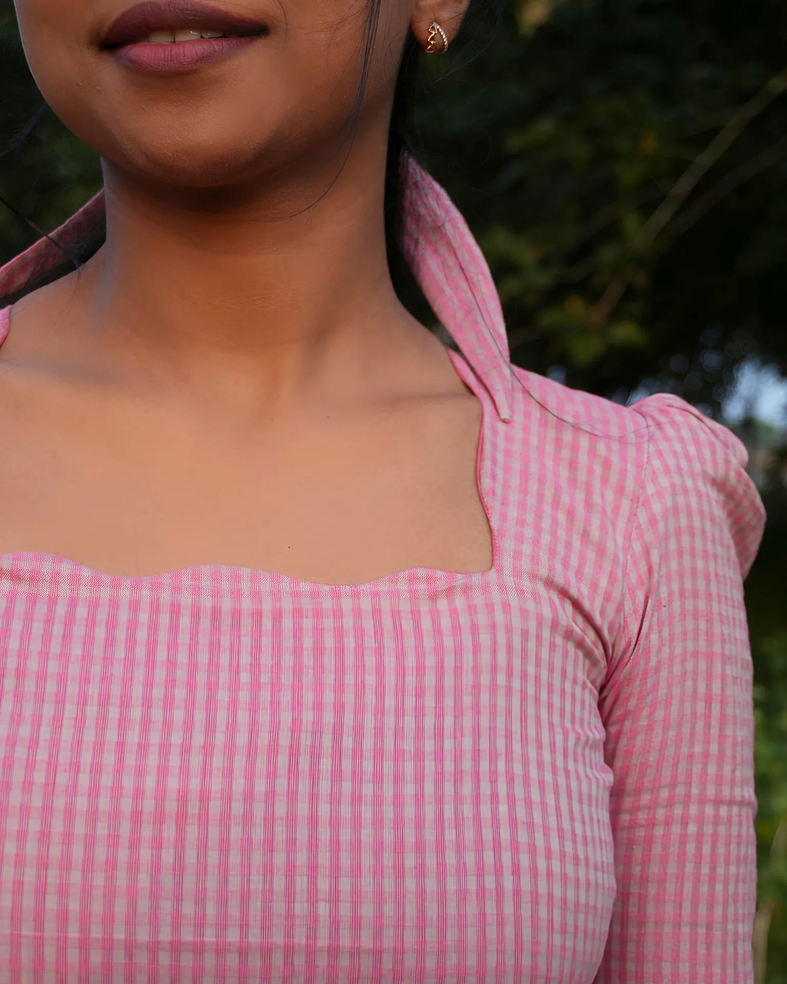 Pink Checked - LD219
