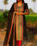 Elegant Black Kurti with Designer Border - LD228