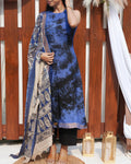Blue Indie Luxe Tye Dye Edit - LD234