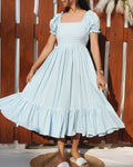 Blue Meadow maxi