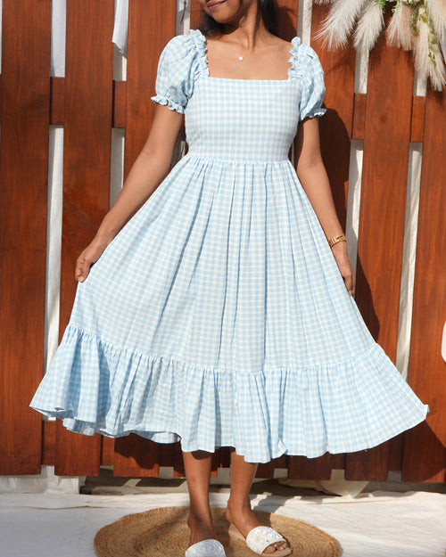 Blue Meadow maxi - LD242